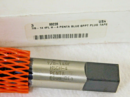 R&amp;N Penta Blue SPPT Plug Taps 7/8-14 H4 4FL Qty 3 99228