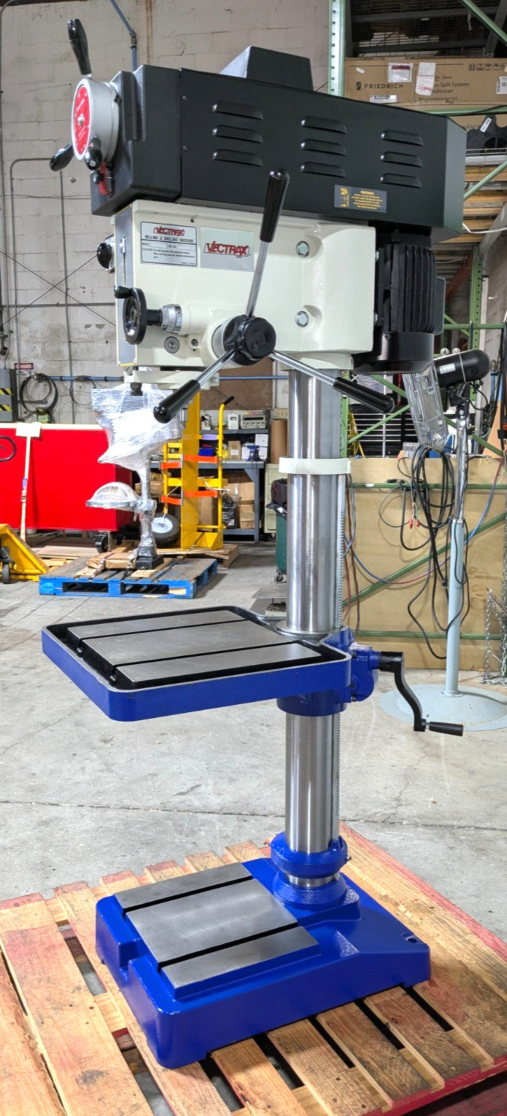 VECTRAX RF-401VS/1VTX  20" Drill Press  1-1/2HP  220V  *Needs Electrical Re