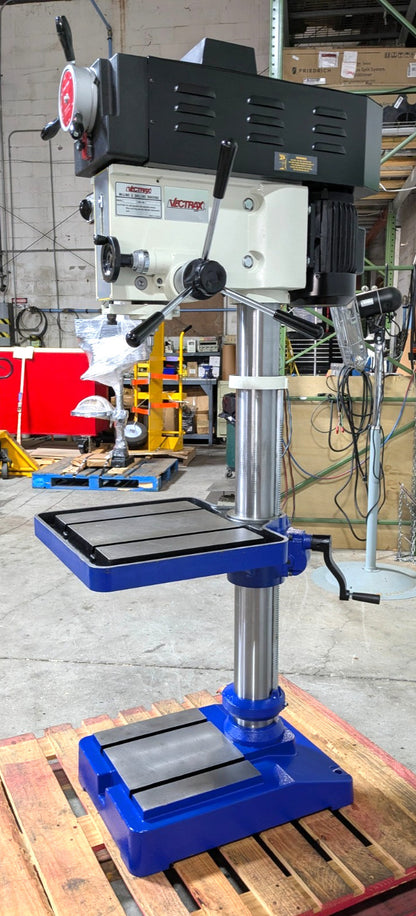 VECTRAX RF-401VS/1VTX  20" Drill Press  1-1/2HP  220V  *Needs Electrical Re