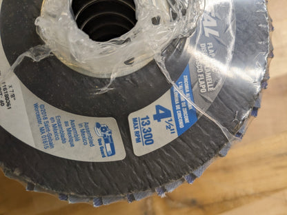 4-1/2 X 7/8 40 GRIT MERIT METAL TYPE 27 qty 10 66254437004
