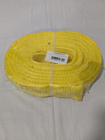 Lift-All Twisted Eye &amp; Eye, Type 4 Web Sling: 12' Long, 2" Wide EE