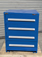 Vidmar Modular Storage Cabinet 4-Drawer 30" W. x 27" D. x 37" H. Scratch N Dent