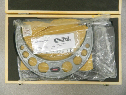 SPI Mechanical Outside Micrometer 200 to 225mm Range 0.01mm Graduation 14-248-9C