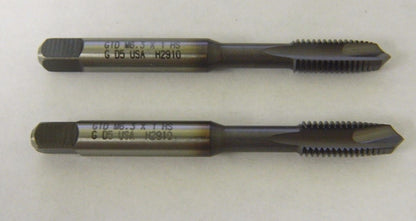 BOGO ( 2 per sale ) Greenfield Gun Taps M6.3 x 1 D5 2FL Spiral Point USA #17571