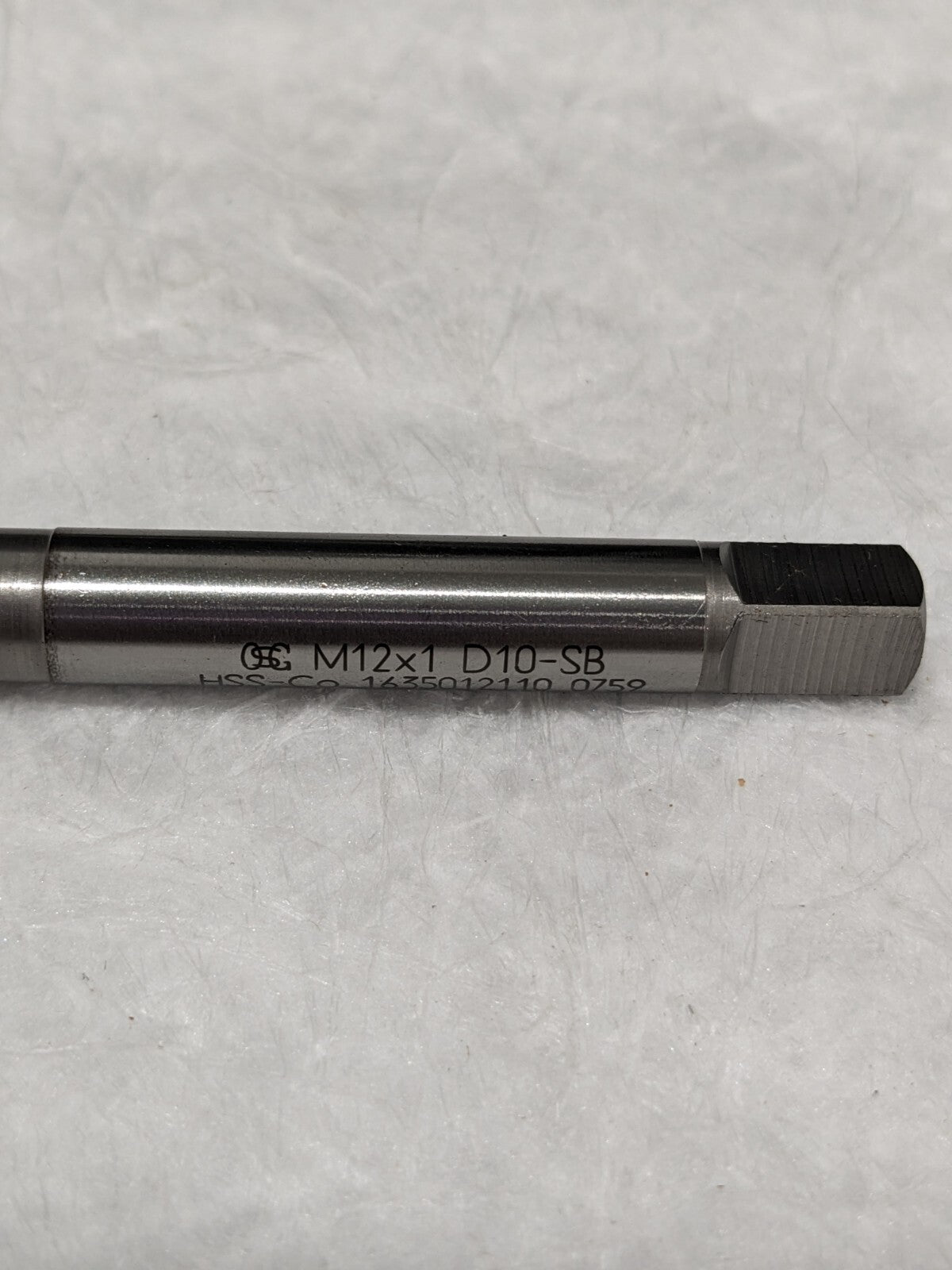 OSG Thread Forming Tap: M12x1.50 Metric, 6H, Bottoming 1635012110