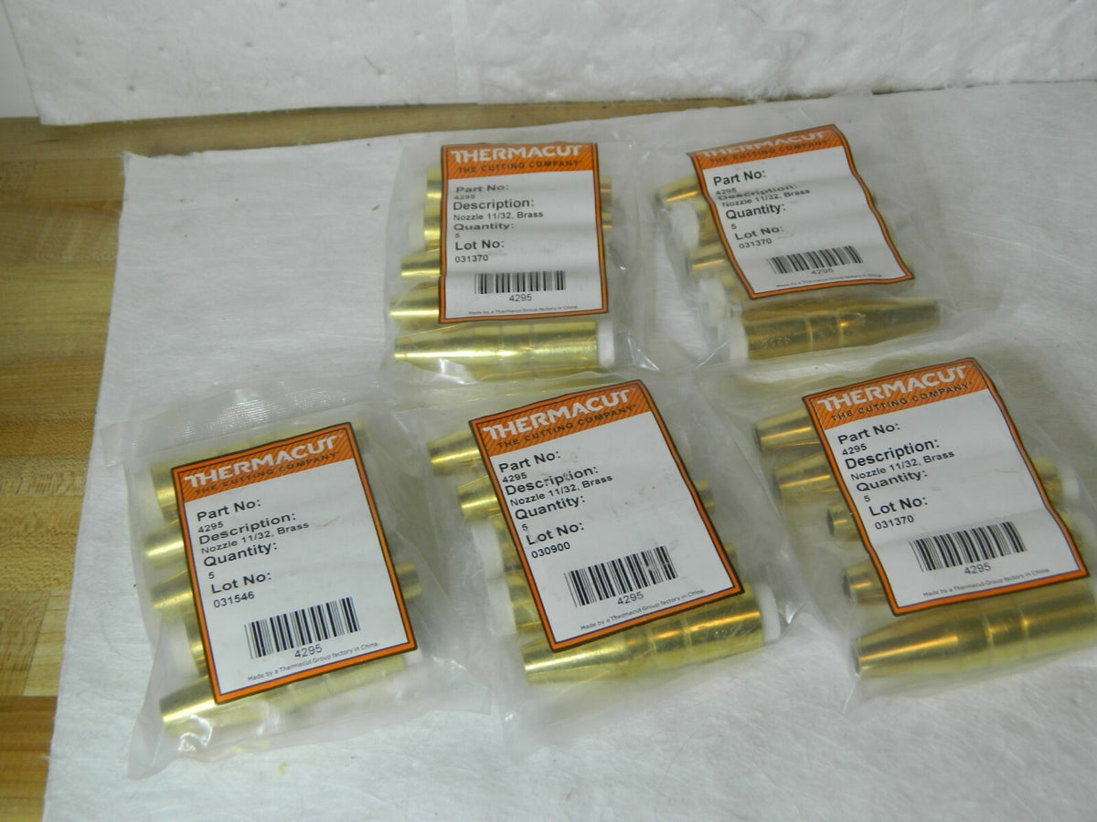 Thermacut MIG Welder Nozzle Self Insulated 0.03" to 3/8" Wire OD Qty 2