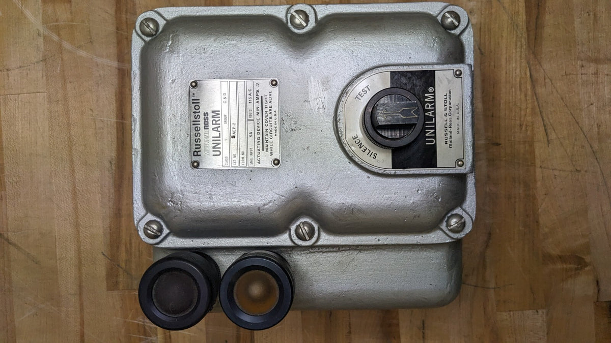 RUSSELL &amp; STOLL SAEP-2 UNILARM B64 5A 115V