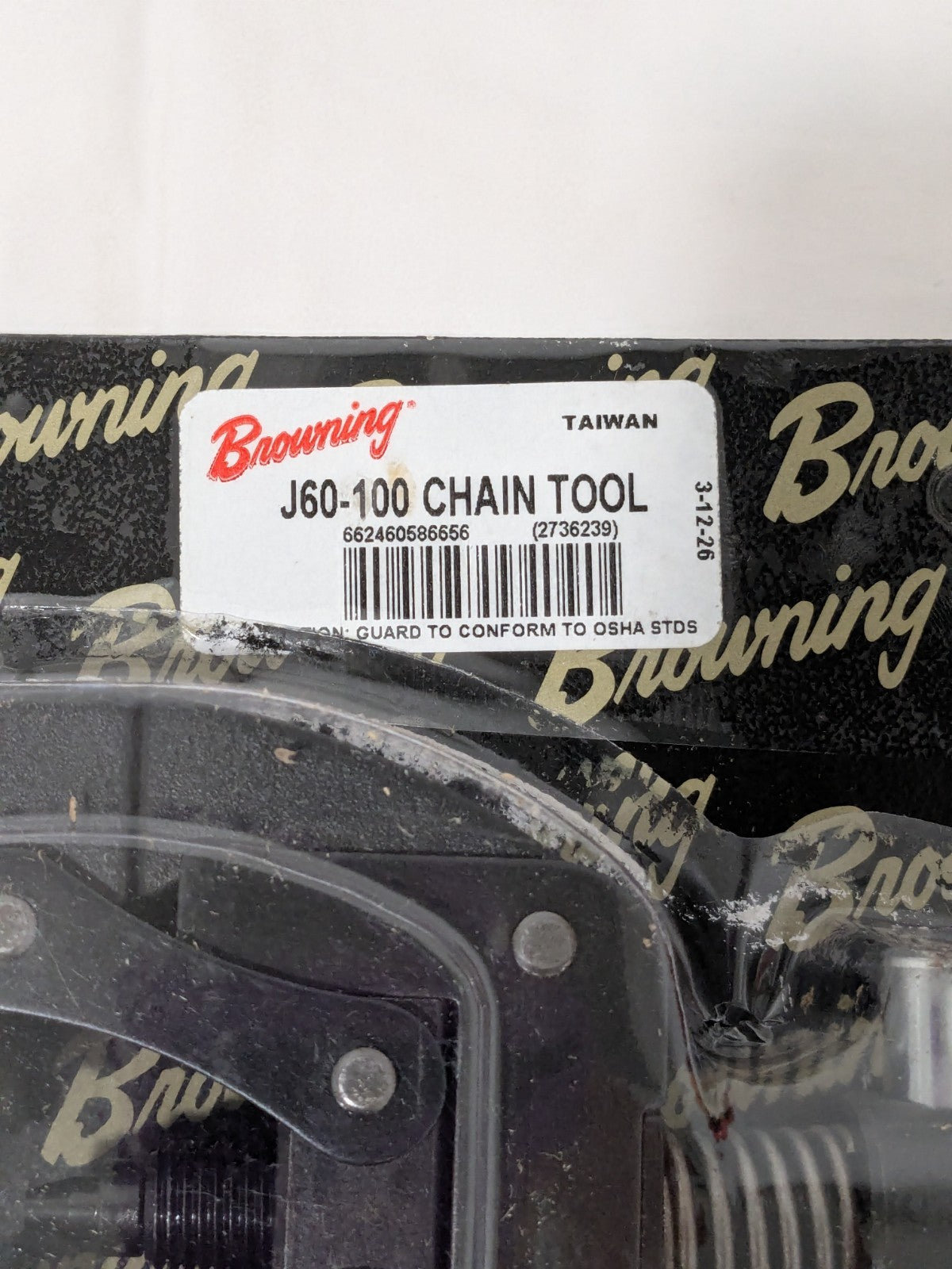 Browning J60-100CHAIN ANSI No. 100 Chain Breaker 2736239