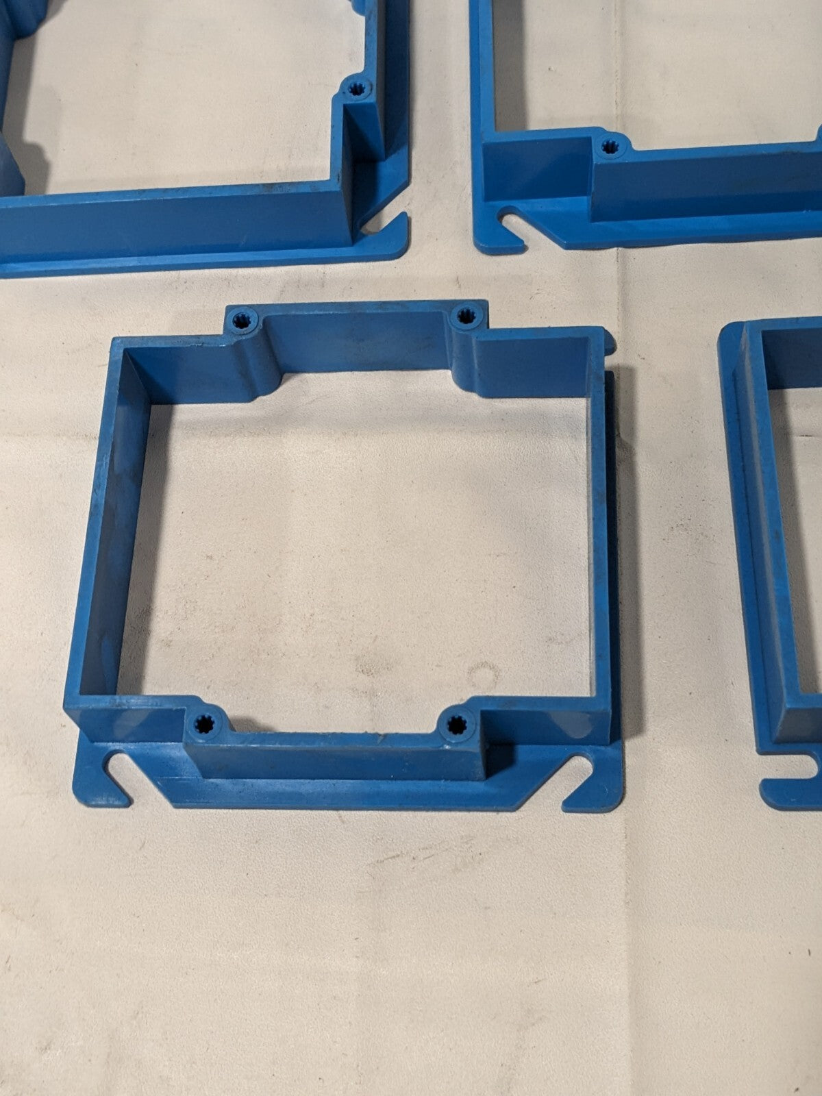 Carlon 2-Gang 4 Inch Side 3/4 Inch Raised Square Cover Qty 5 A422