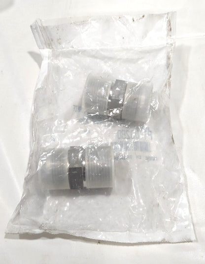 PARKER Stainless Steel 1" Flared Tube to 1"11-1/2 NPTM Adapter  2 Pack