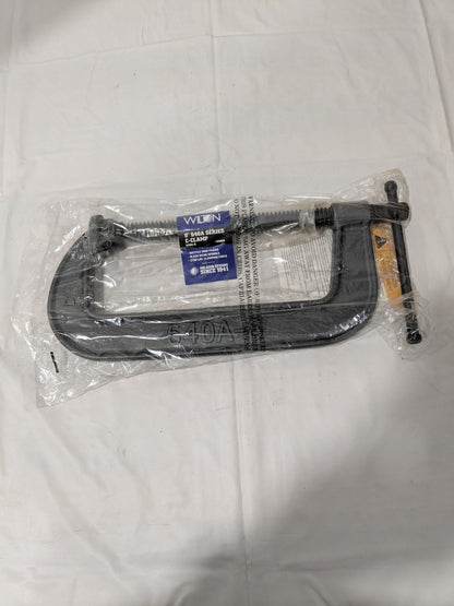 Wilton C-Clamp: 8" Max Opening, 3-1/4" Throat Depth, Light-Duty 22006