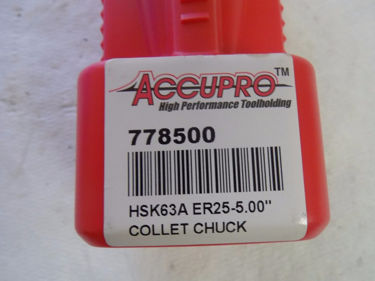 Accupro Collet Chuck ER25 5.000" Projection 1/32" - 5/8" Collet R