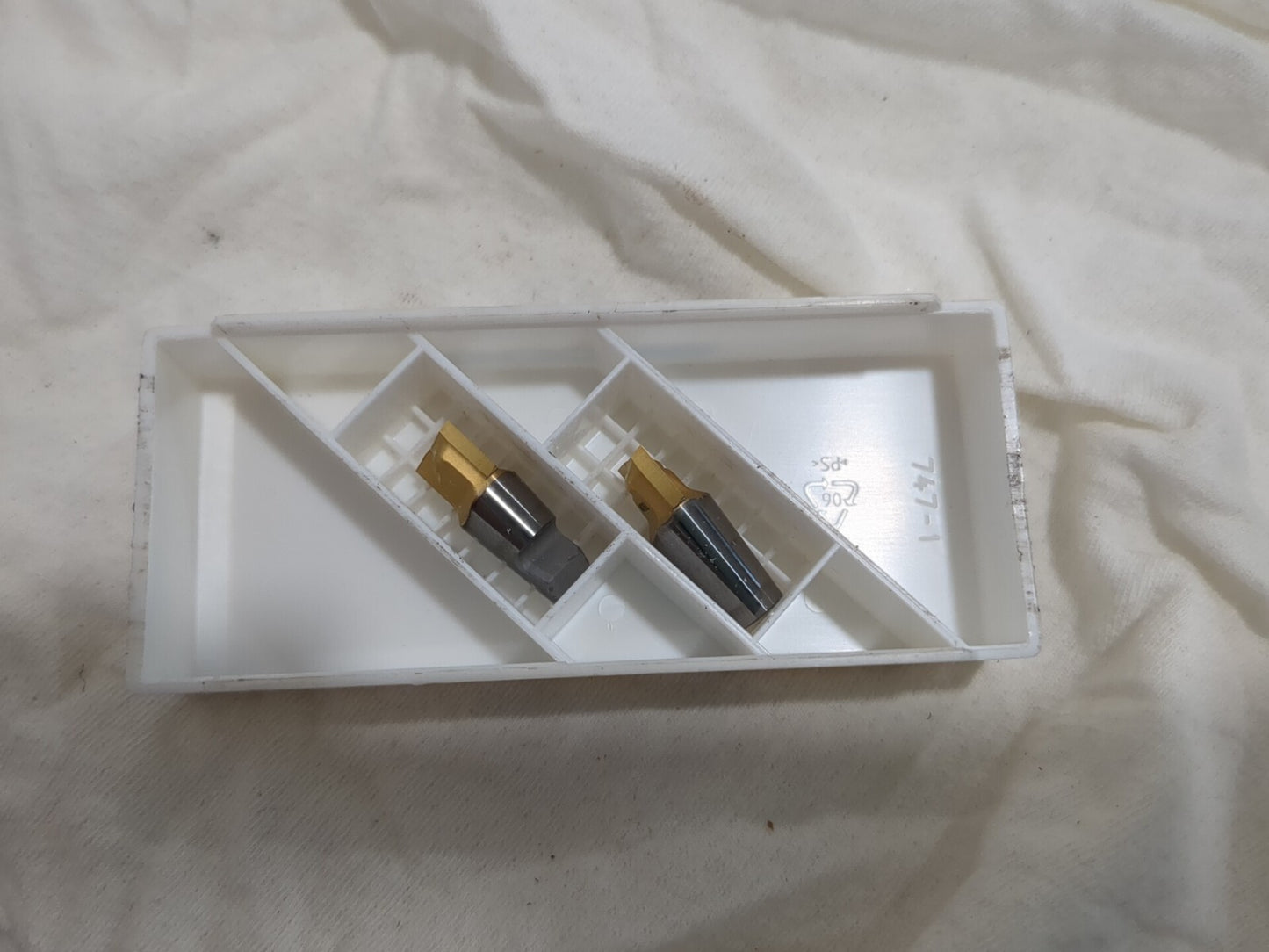 SECO Slotting Milling Tip Insert 2pk: MM10-0.375-M03 T60M, Carbide