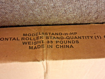 Vestil Heavy-Duty Roller Support 1760Lb Capacity STAND-H-HP