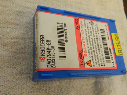 KYOCERA DA0794MGM PR1535 Carbide Replaceable Tip Drill TLC06000