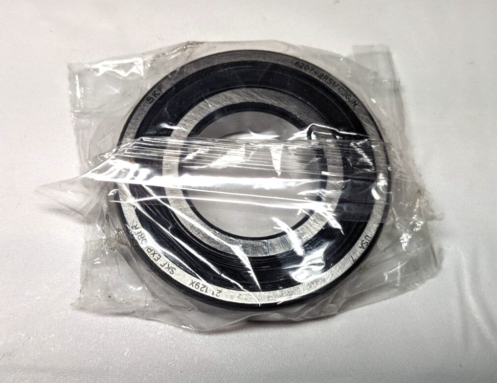 SKF  6207 Deep Groove Ball Bearing 72 mm OD x 35 mm ID x 17mm Wide 6207 2RSJEM