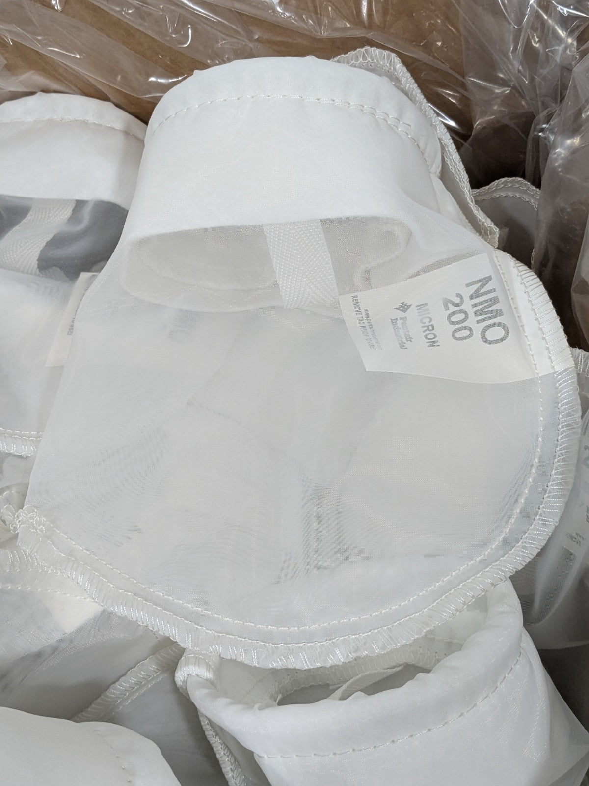 (25) Pentair 200 Micron, Size 3, 30 GPM Max Flow, High Flow Bag Filter NMO200K3S