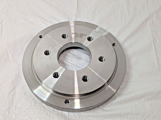 Buck Chuck Adapter Plate for 10" Dia Self Centering Lathe Chuck D1-6 A10-D6