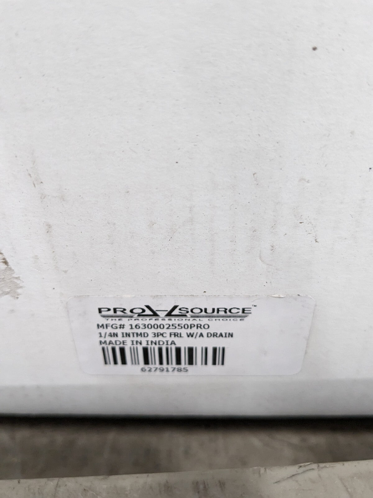 PRO-SOURCE 3 Pc. FRL Combination Unit: 1/4 NPT, Intermediate 1630002550PRO