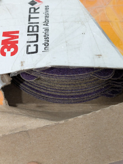3M 5" Dia PSA Disc: 80 Grit, Premium Ceramic Alumina Qty 50 7100044453
