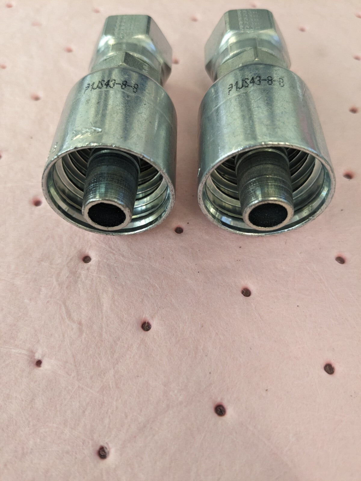 PARKER Hydraulic Hose 2ct Female Seal-Lok Swivel Short Fitting 0.5" ID KP80038