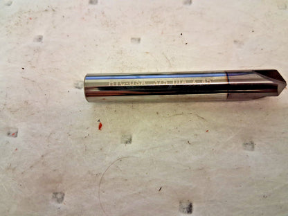 Harvey Tool Carbide Chamfer Mill 3FL 3/8" Dia 3/8" Shank Dia 18445-C3