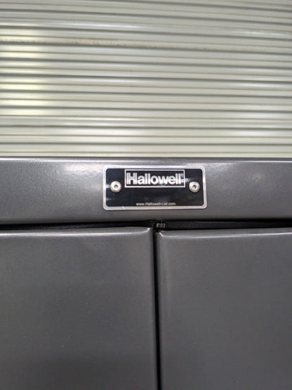 Hallowell Steel Storage Cabinet w/ Locking Handle 78" x 36" x 24" Scratch N Dent