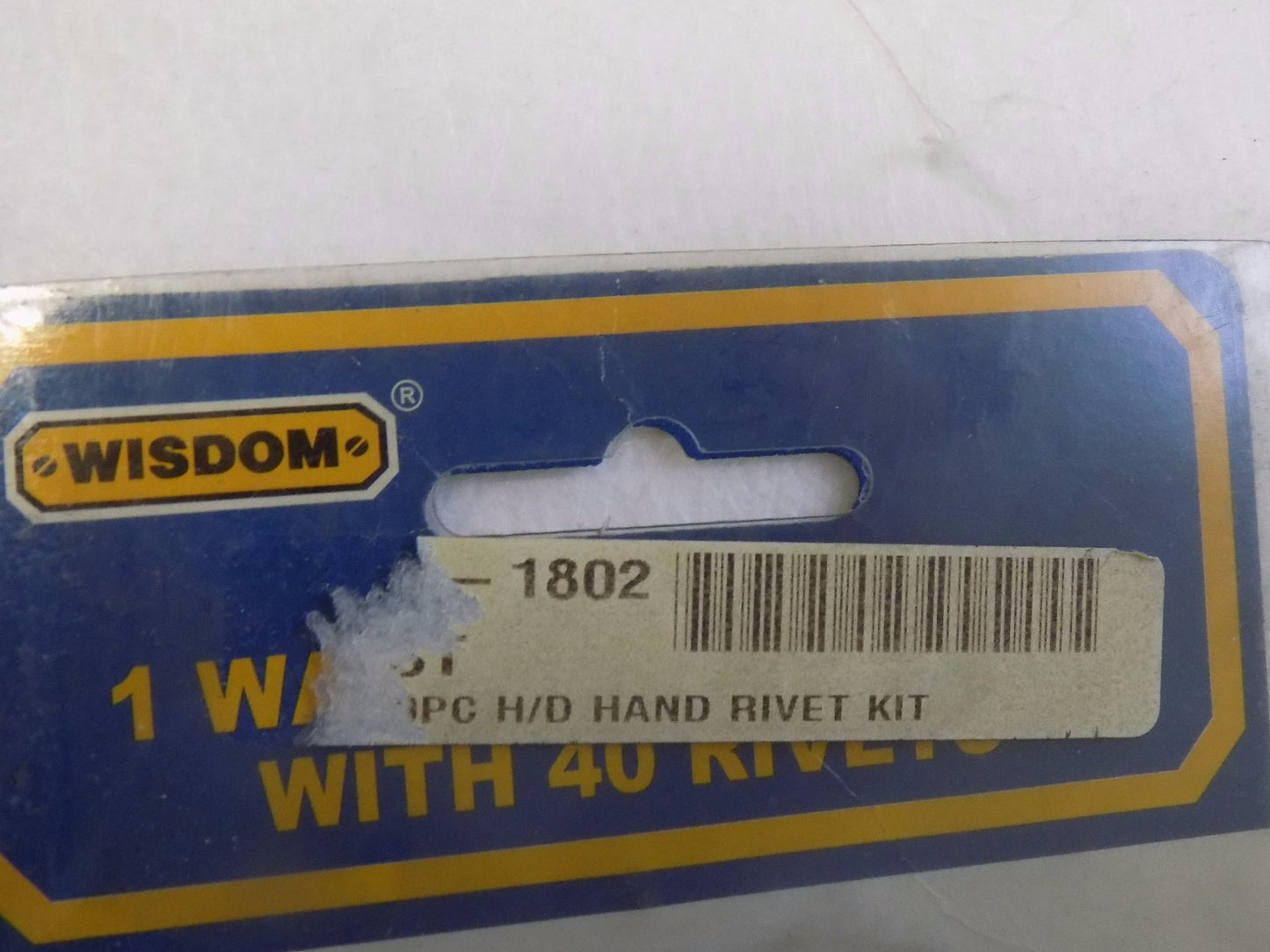 Wisdom Tools Right Angle1 Way Hand Riveter 3/32" -1/4" Capacity 9.5" L 2332-1802
