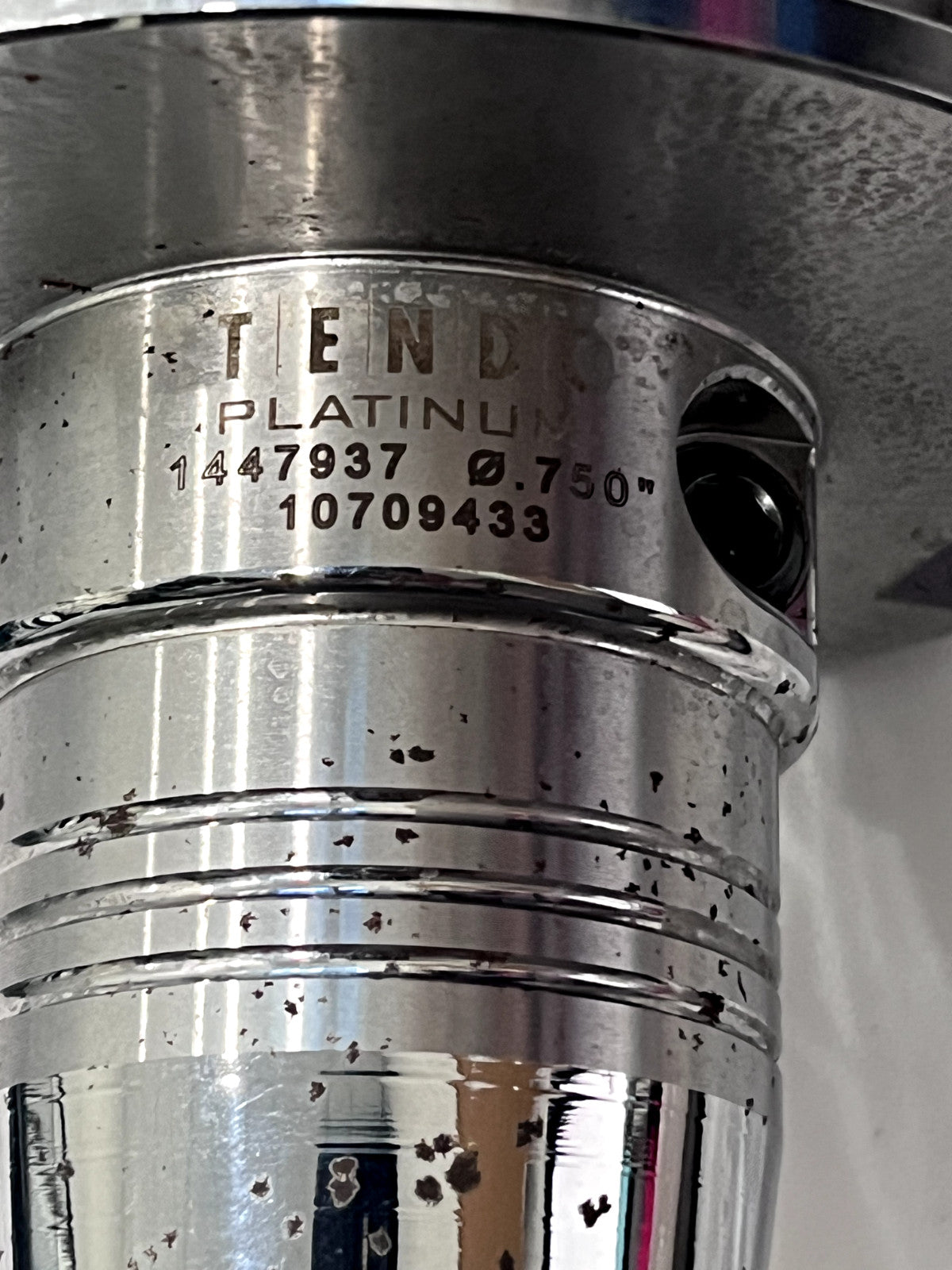 Schunk Hydraulic Tool Chuck: CAT50 Taper Shank, 3/4" Hole