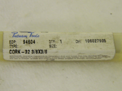 Putnam Tools Ball End Mill Cork-32 3/8" x 3/8"  4FL QTY 2 94604