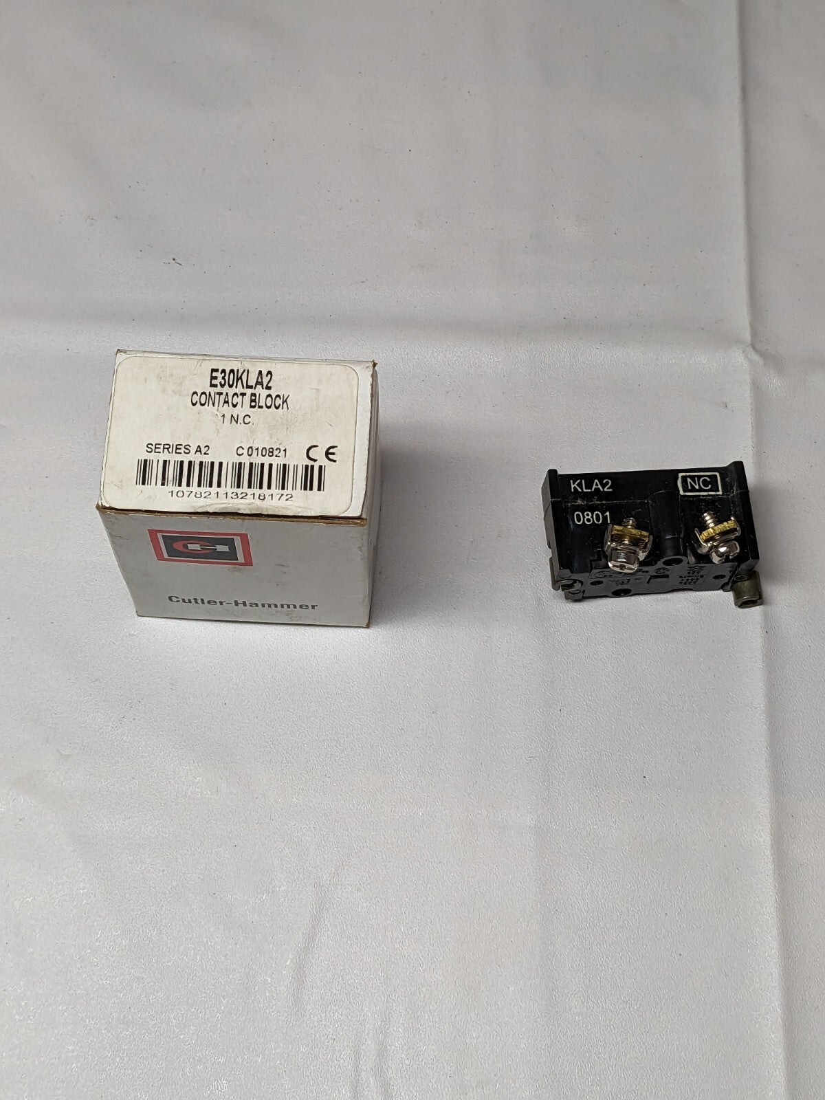 CUTLER-HAMMER SERIES A2 NC CONTACT BLOCK E30KLA2