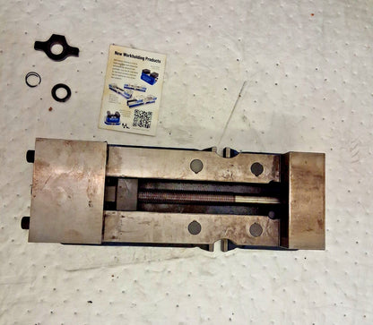 Kurt Single Station Precision Machine Vise Stationary Base FOR PARTS/REPAIR DX6