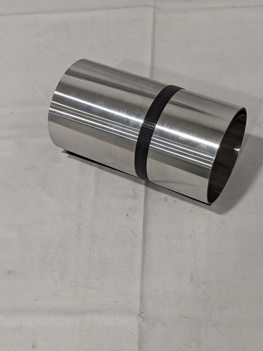 Maudlin Metal Shim Stock: Roll, 0.0040" Thick, 100" L, 6" W 316-004-6-100