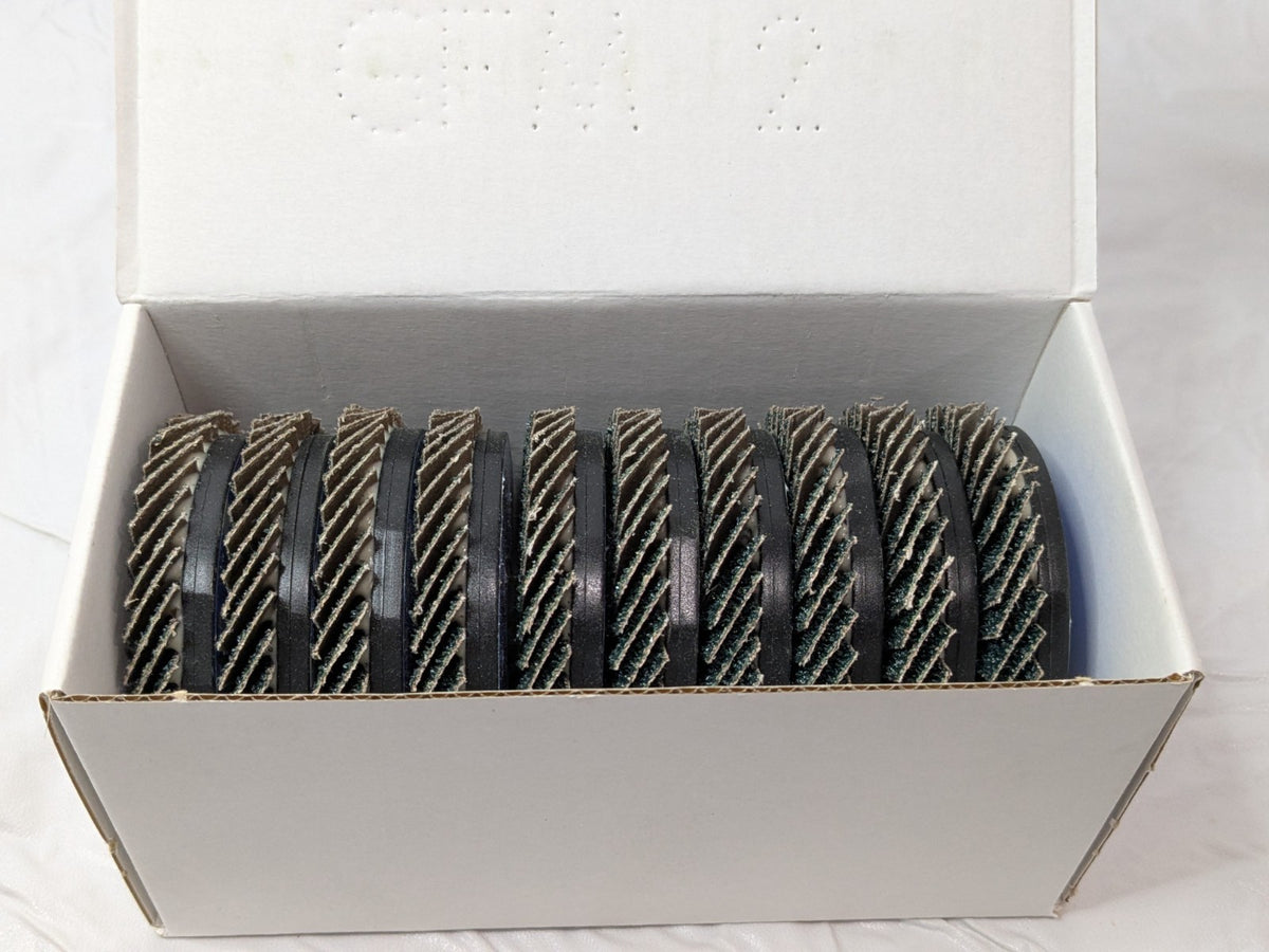 10 PACK Garryson Zirconia Alumina Mini Discs 3" X 40 Grit X 20000 RPM G47030