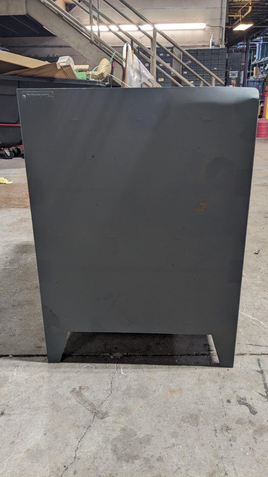 Durham Table High Storage Cabinet 2-Shelf 16 Ga. Steel 3000-95 Scratch N Dent