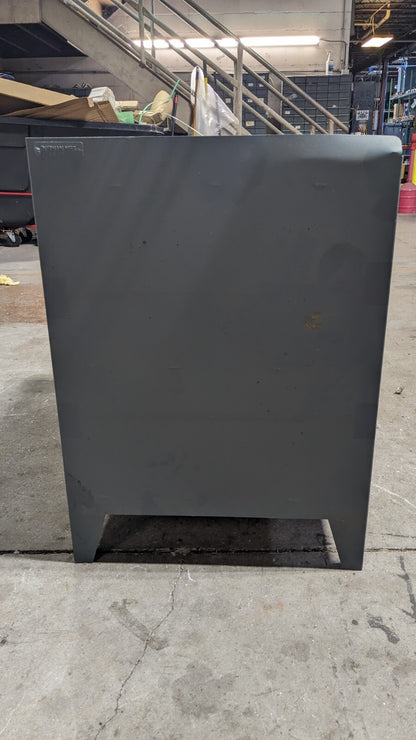 Durham Table High Storage Cabinet 2-Shelf 16 Ga. Steel 3000-95 Scratch N Dent