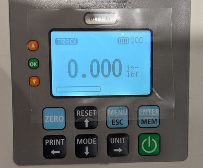 ASG Digital Torque Tester 30 Lbf-In (3.4 N.m) Max Cap w/Cert DTT-L-30 66652