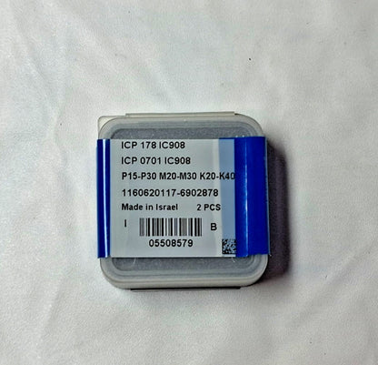 Iscar Carbide Replaceable Drill Tips ICP0882 IC908 0.8820" QTY 2 05508579