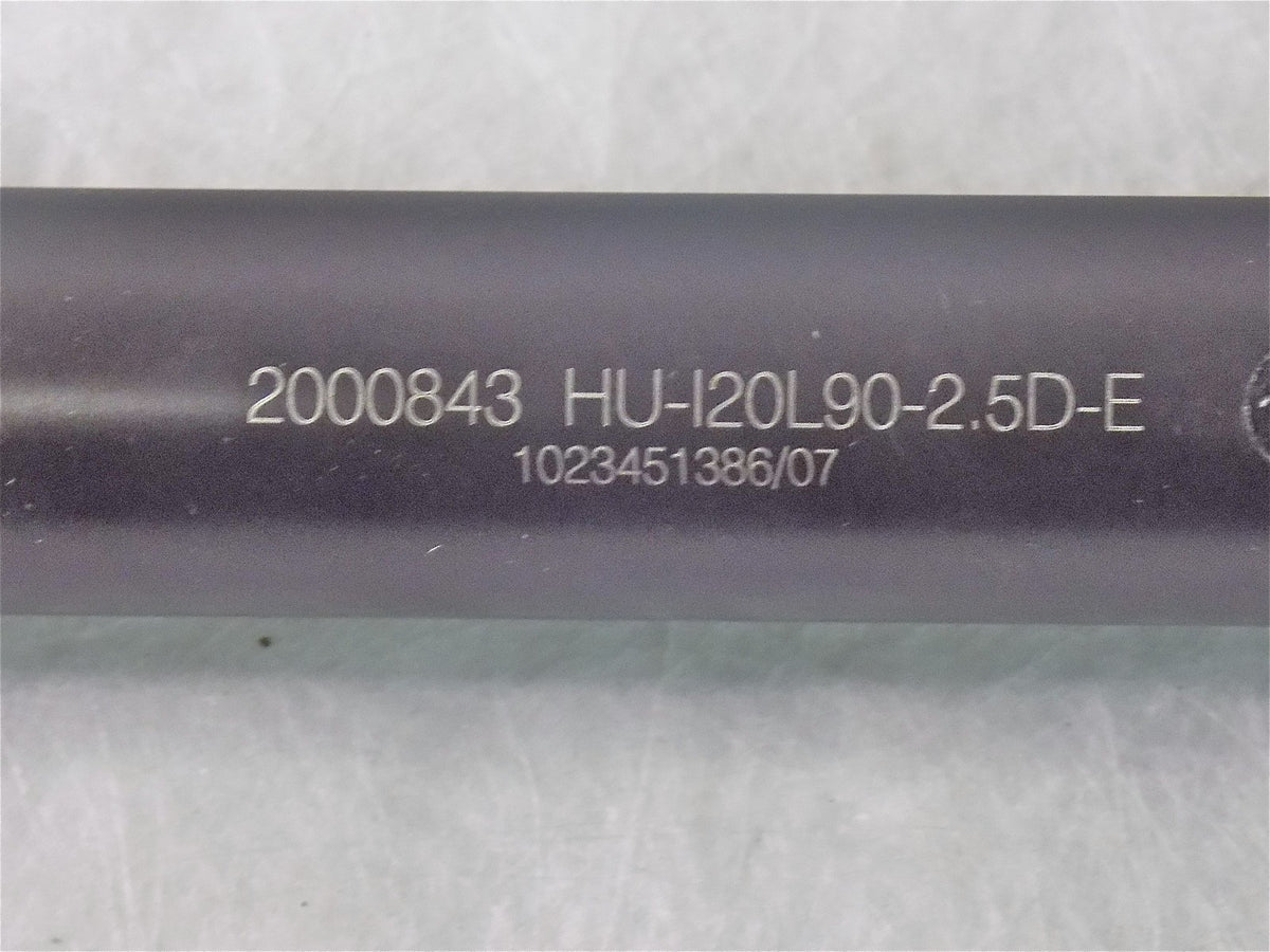 Hertel 20mm x 1" LH Indexible Grooving Toolholder HU-I20L90-2.5D-E