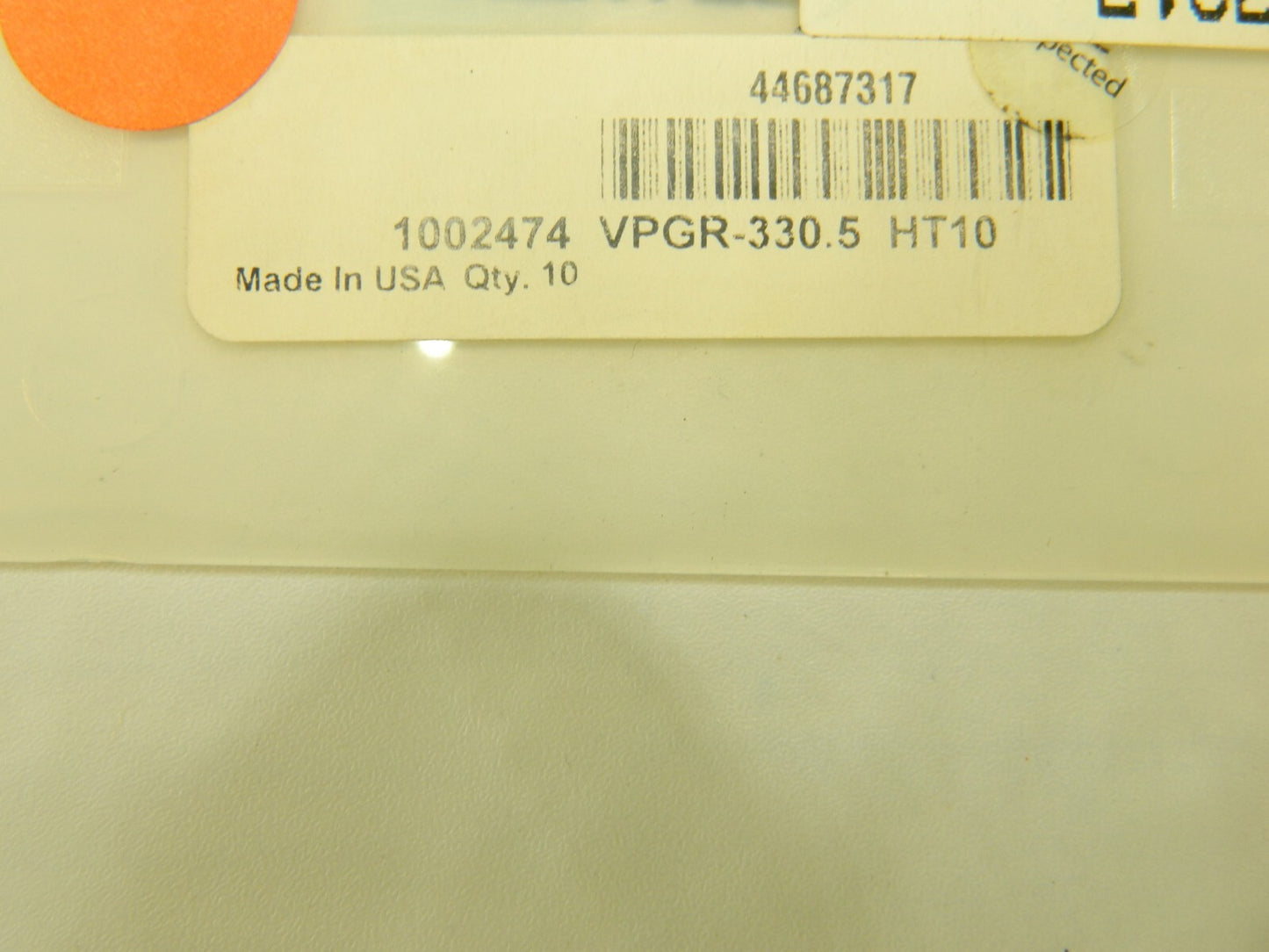 Hertel Solid Carbide Profiling Insert: VPGR330.5 HT10 Qty 3 1002474