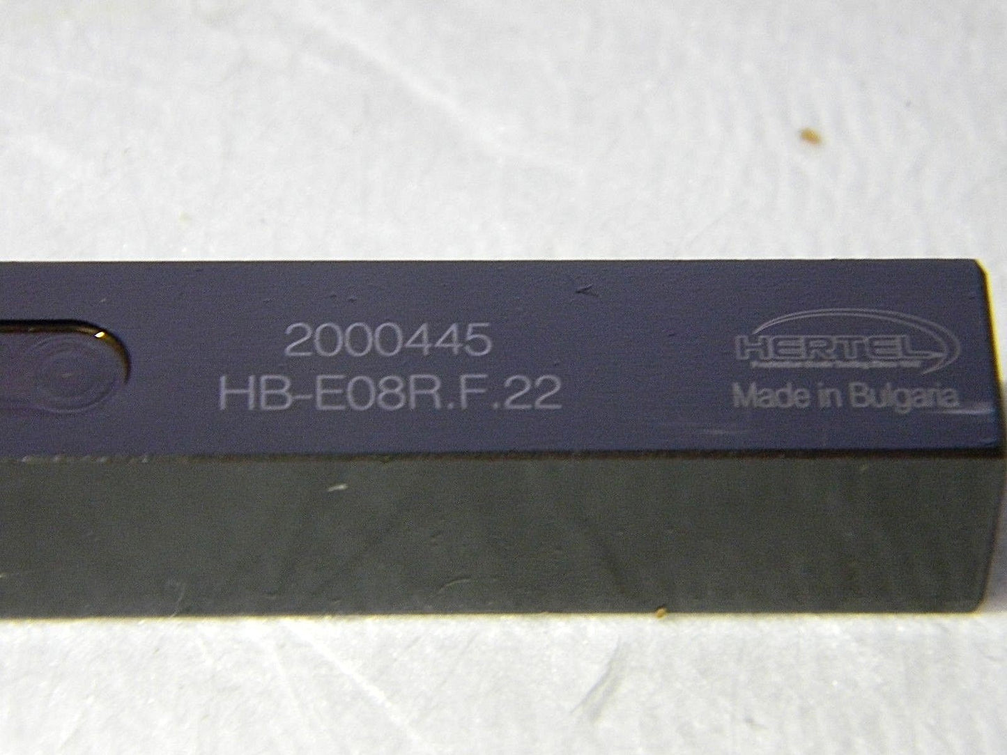 Hertel 1.1800" Right Hand Indexable Cutoff Toolholder HB-E08R.F.22  2000445