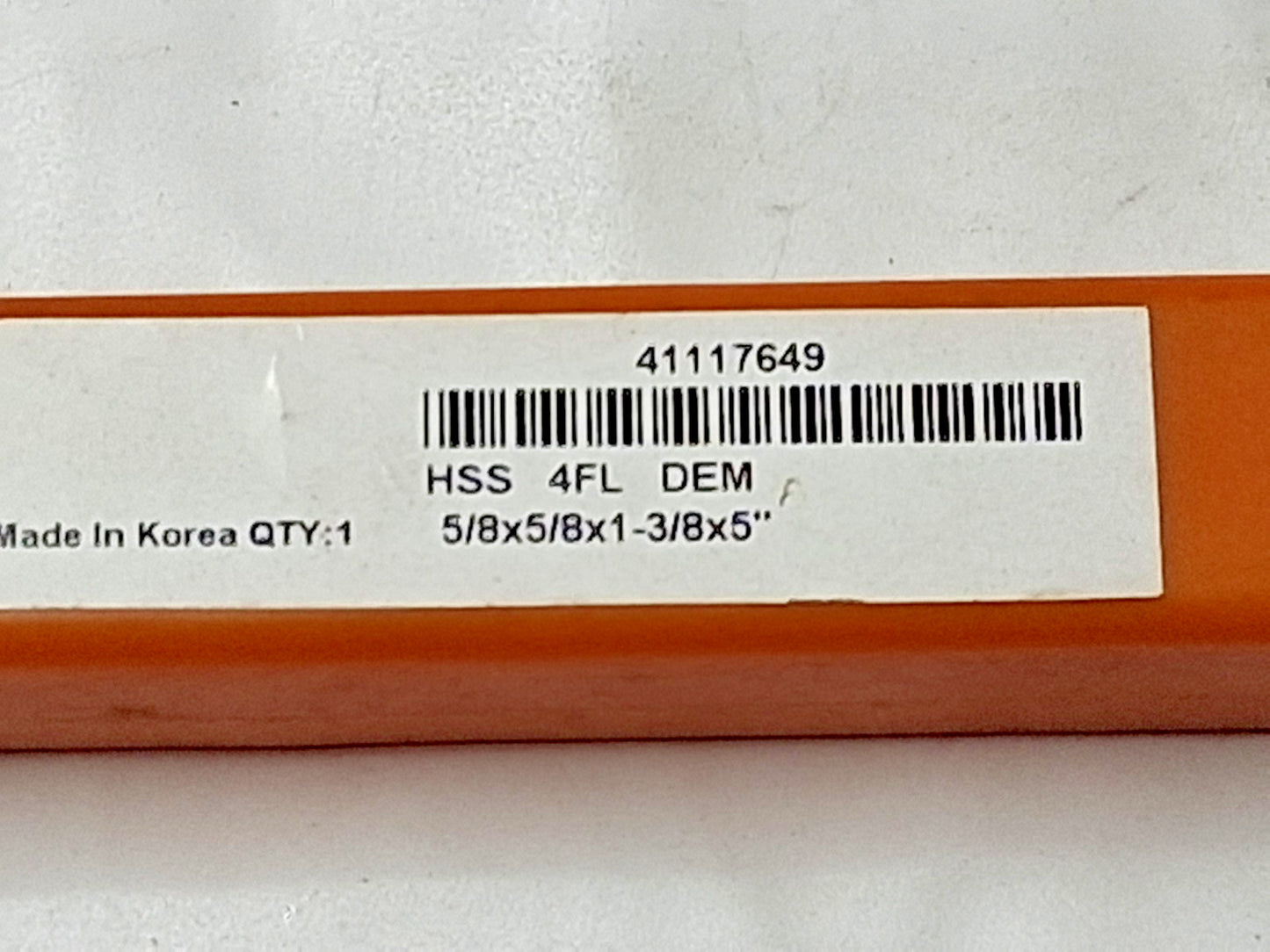 Hertel Square End Mills HSS 5/8" Dia 1-3/8" LOC 4FL 41117649