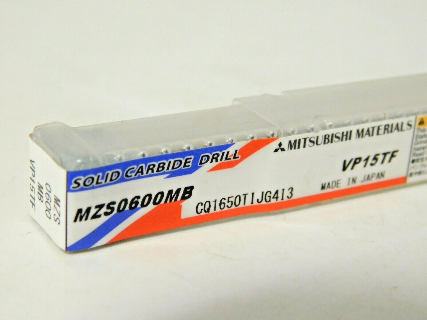 Mitsubishi Carbide Drill Internal Coolant MZS0600MB Grade VP15TF 173024