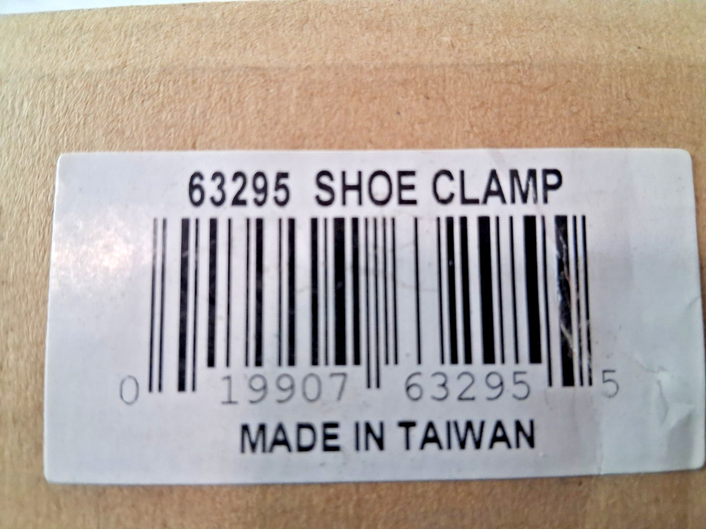 Wilton Shoe Clamp 8-1/2" Max Opening Capacity 5-1/2" Throat Depth 6329