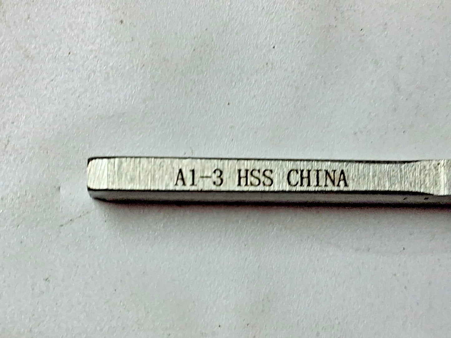 Professional Keyway Broach HSS Style A 3 mm Wide 63321988