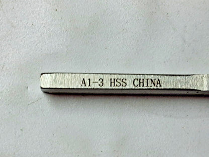 Professional Keyway Broach HSS Style A 3 mm Wide 63321988