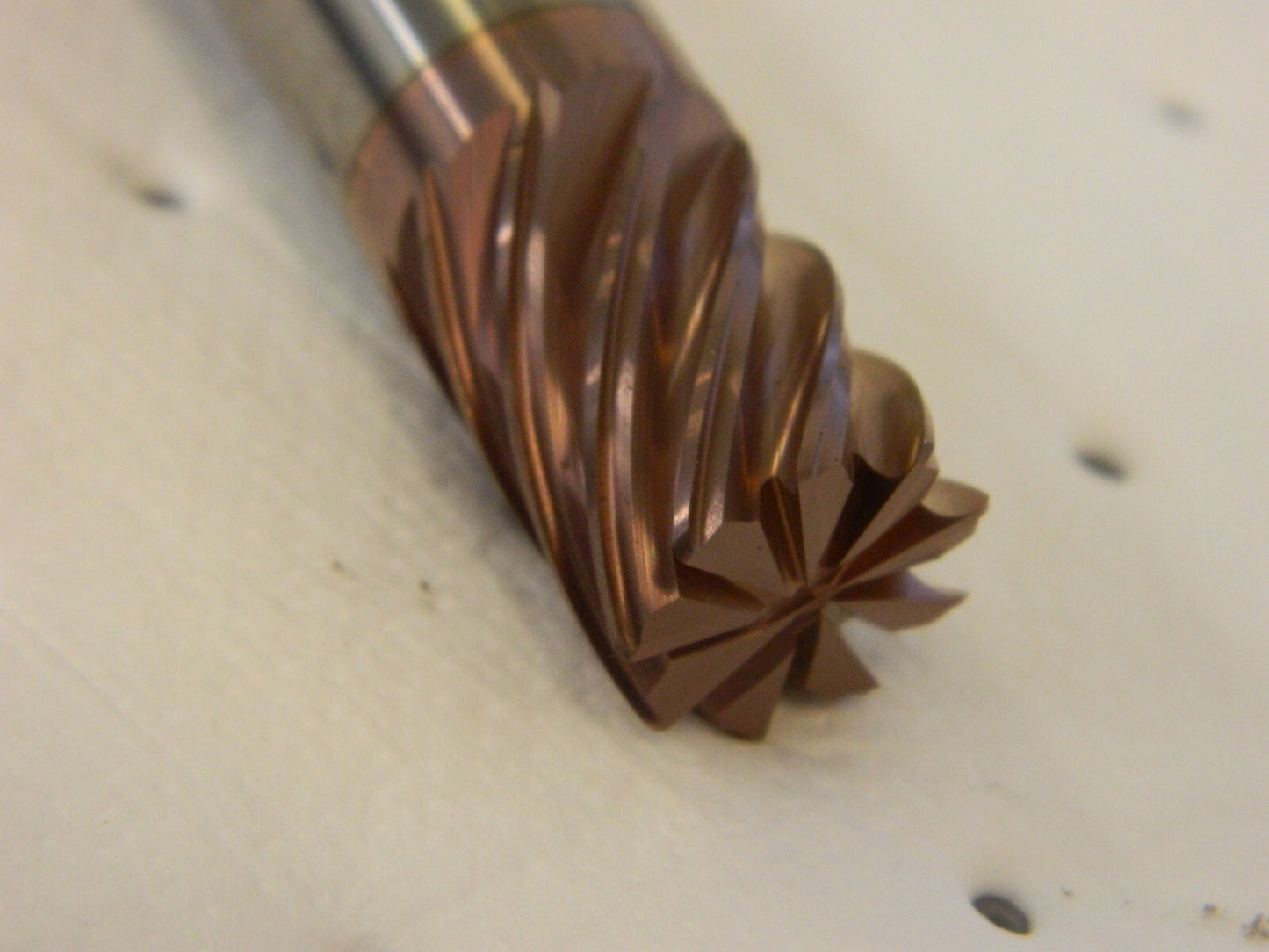 Fullerton Tool 5/8"x5/8"x3/4"x3-1/2" Solid Carbide Radius End Mill 36214