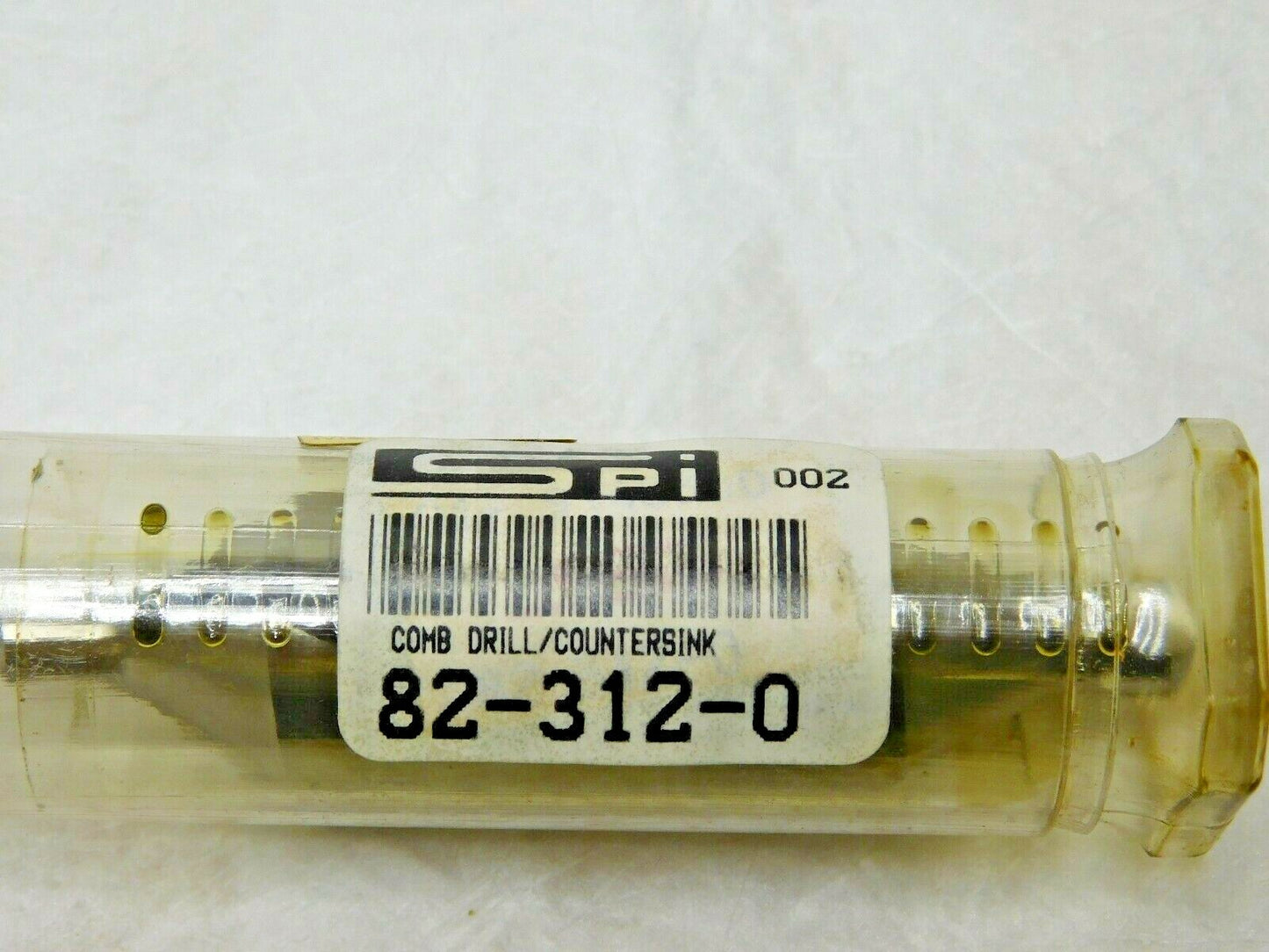 SPI Combo Drill &amp; Countersink HSS RH No 9 11/32" Dia x 3-5/8" OAL