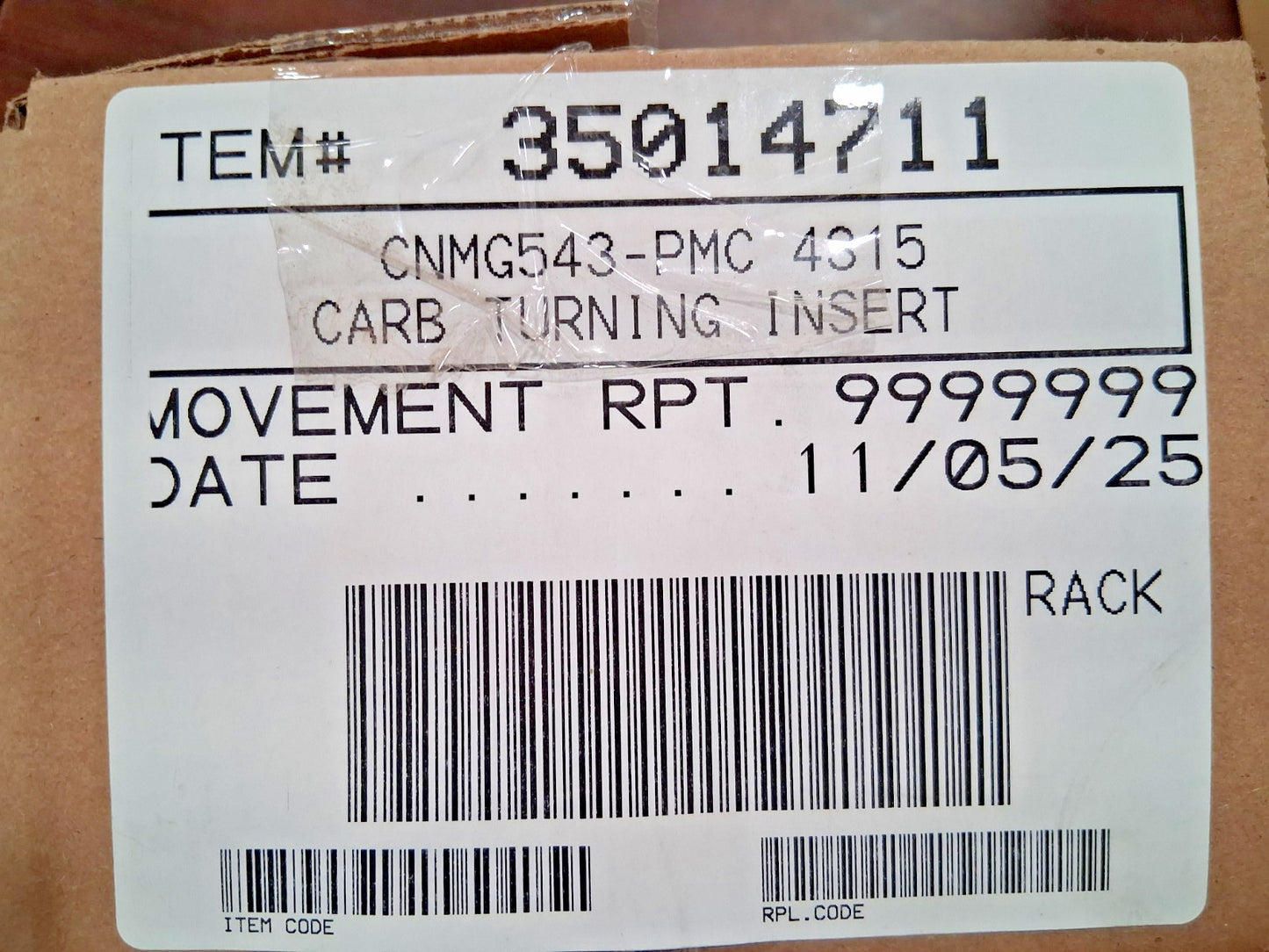 Sandvik Coromant Carbide Turning Interts QTY10 35014711