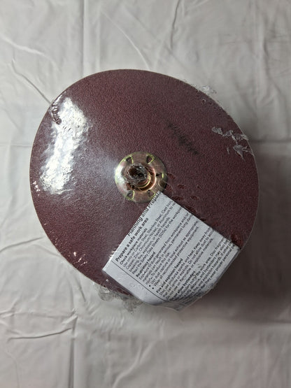 3M Ceramic Alumina Fiber Discs 7" Disc Dia, 5/8-11"H 80 Grit QTY25 89615